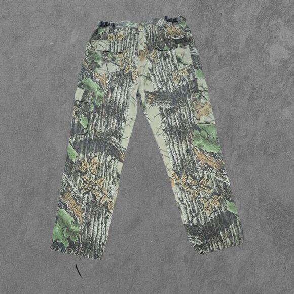 Vintage Liberty Camo Cargo Realtree Hunting Pants 38/40 Grunge Gorpcore - Picture 1 of 5